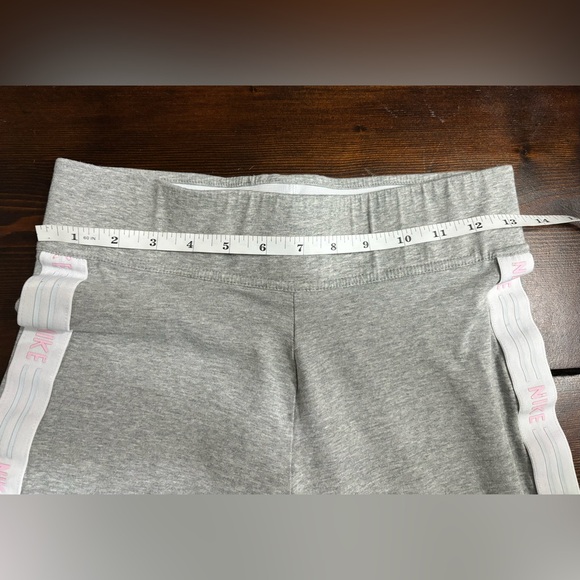 Nike Ultra Femme High Rise Leggings Gray Women’s Size Medium Yoga Athletic Gym - Picture 7 of 11